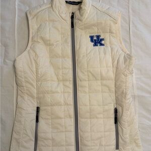 Cream Quilted UK Vest